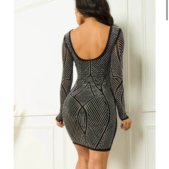 Rhinestone Dress size SMALL - Picture 2 of 5
